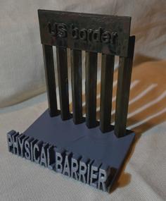 Physical Barrier 3D Printer Model