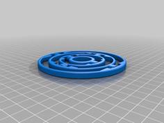 608 Bearing Gyroscope 3D Printer Model