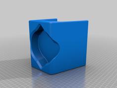 LoveSac Angled Side Cup Holder (no Supports Needed) 3D Printer Model