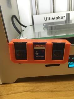 Hanging SD Card Holder 3D Printer Model