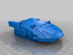 578r – Space Transport 3D Printer Model