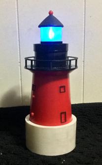 Lighthouse Tealight Holder 3D Printer Model