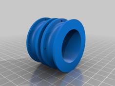 FTC Modified Winch Pully For GoBUILDA Shouldered Hub Shaft 3D Printer Model