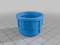 Portable Bottle Cap Bidet (28-415 Thread) 3D Printer Model