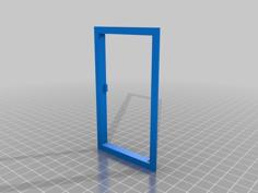 Playmobil 1976 Western Building (3422, 3423, 3424 Etc.) Door Frame 3D Printer Model