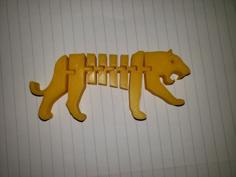 Flexi Tiger With Stronger Links 3D Printer Model