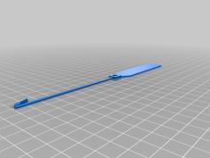 Simple Key Tag 3D Printer Model