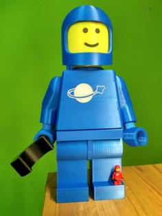 Lego Classic Space Astronaut 10:1 3D Printer Model