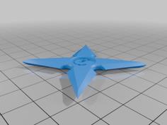 Shuriken Mortal Kombat Ninja Star 3D Printer Model