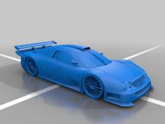 Mercedes CLK GTR 3D Printer Model