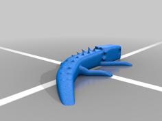 Rain World Lizard 3D Printer Model