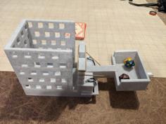 Dice Catapult:  A Dice Tower 3D Printer Model