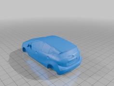 Toyota Prius C Hatch 3D Printer Model