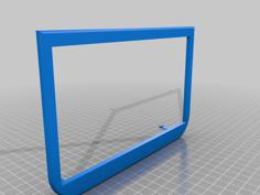 E36 Double-DIN Bezel 3D Printer Model