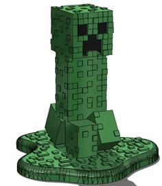 Minecraft Creeper 3D Printer Model