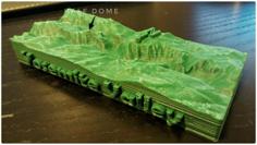 Yosemite Valley Topography 3D Printer Model