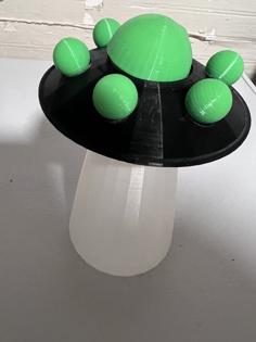 Tealight UFO 3D Printer Model