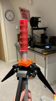 Icefishing Livescope Pole Assembly 3D Printer Model