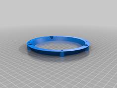 Dodge Ram Gen 3 Speaker Adapter 3D Printer Model