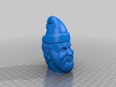 Santa Head (Old School) 3D Printer Model