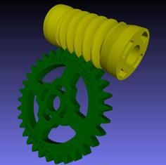 ThinkFun Worm Gear 3D Printer Model