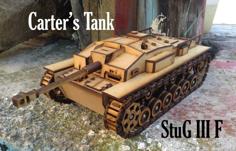 Lasercut StuG III Ausf. F