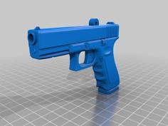 Glock Ornament 3D Printer Model