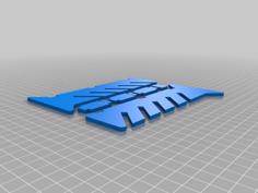 Fingerboard Display Rack 3D Printer Model