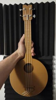 Customizable Soprano Ukulele 2.0 3D Printer Model