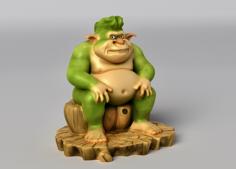 Ogre Or Troll 3D Printer Model