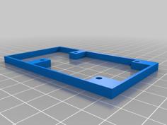 Wpl C14 Back Box Spacer For Esc 3D Printer Model