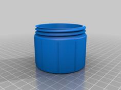 Supplements Container 3D Printer Model