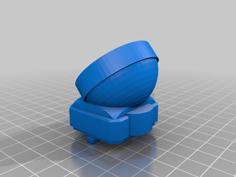 34mm Split Clasp – Azeron Trackball Mod 3D Printer Model