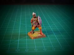 Saracen 28mm (no Supports Needed) 3D Printer Model