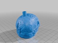 Maya Death Whistle With A Pipe To Blow On 3D Printer Model