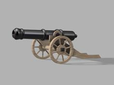 Cannon 3D Printer Model