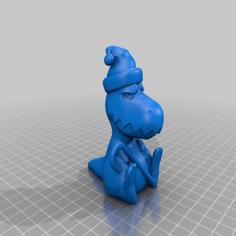 Christmas Grump 3D Printer Model