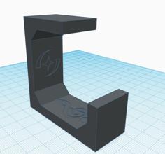 Piano Headphone Holder (laser Engraved) 3D Printer Model