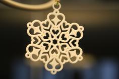 SnowFlake 3D Printer Model