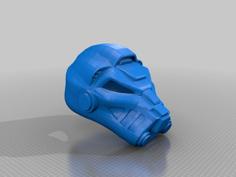 Wearable WH40K Terminator Helmet 3D Printer Model