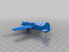 A Less Simple Plane 3D Printer Model