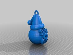 Santa Cam Ornament 3D Printer Model