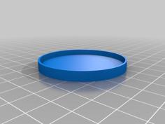 Lid For Disposable Shot Glass 3D Printer Model