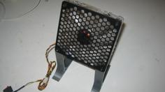 Simple 120 Fan Cooler 3D Printer Model