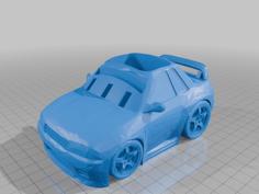 R32 GT-R Deformed Desk Caddy 3D Printer Model