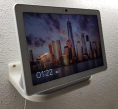 Google Nest Hub Max Wall Mount 3D Printer Model