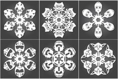 Star Wars Snowflakes By Anthony Herrera – 2011 3D Printer Model