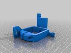 BMG Clone Extruder Mount 3D Printer Model