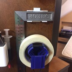 Ruler Wall Holder Transformer 3D Printer Model