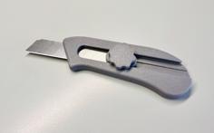 Utility Knife  (Screwless) 3D Printer Model